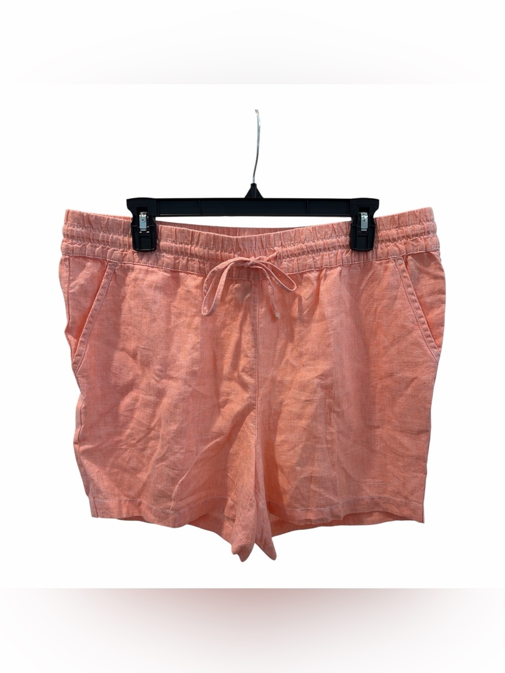 TOMMY BAHAMA Peach 100% Linen Women’s Shorts size large